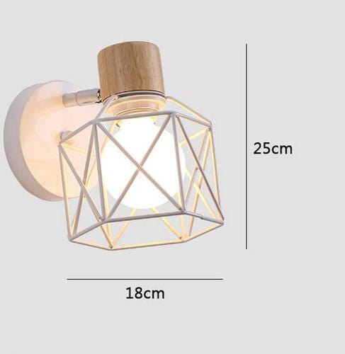 Lampe de Chevet Murale Bois - Gamma Au Bonheur la Lampe