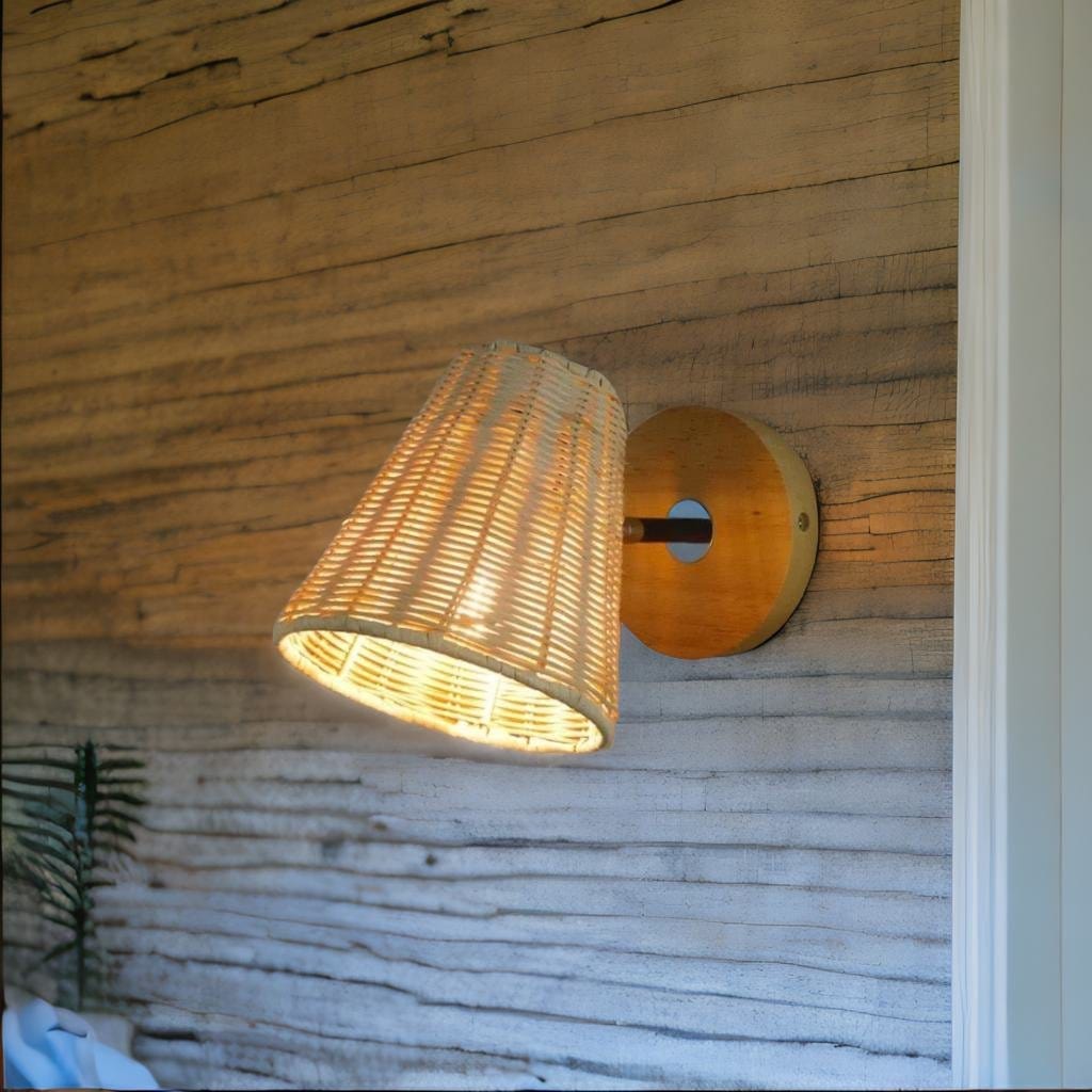 Lampe de Chevet Murale Bois - Nordica Au Bonheur la Lampe