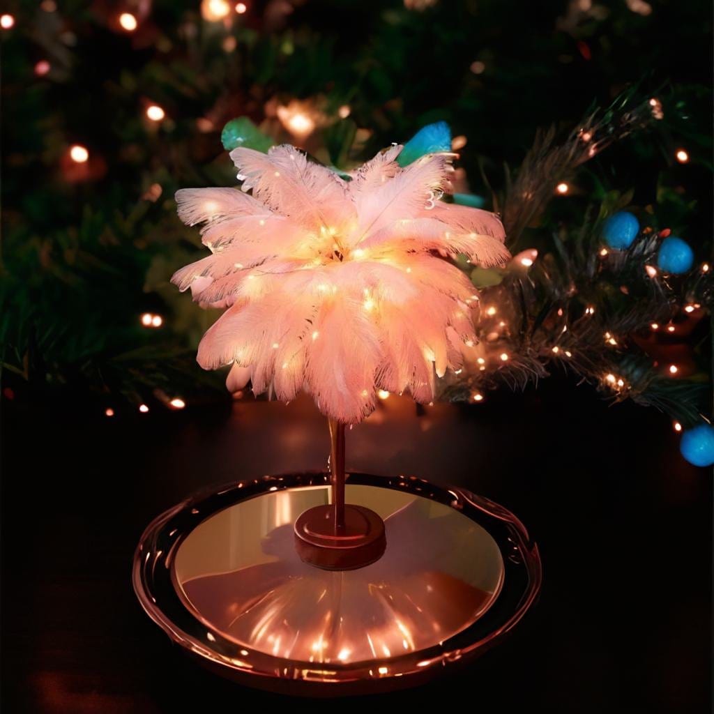 Lampe de chevet Plume Originale - Bird Au Bonheur la Lampe