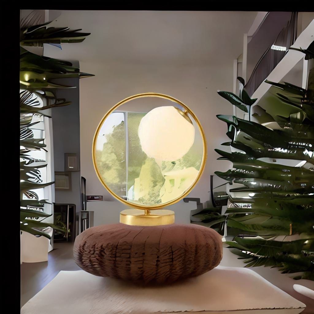 Lampe de Chevet Ronde - Chanlia Au Bonheur la Lampe