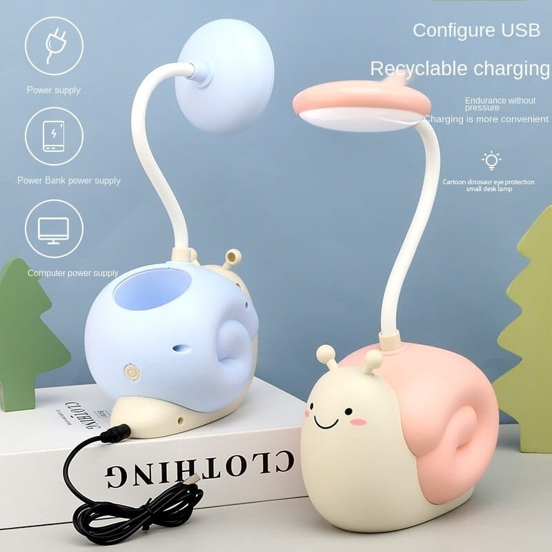 Lampe de Chevet Sans Fil - Escargot Au Bonheur la Lampe