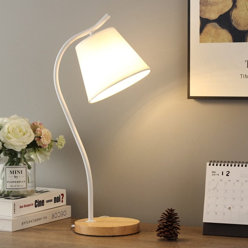 Lampe de Chevet Scandinave Bois - Cara Au Bonheur la Lampe