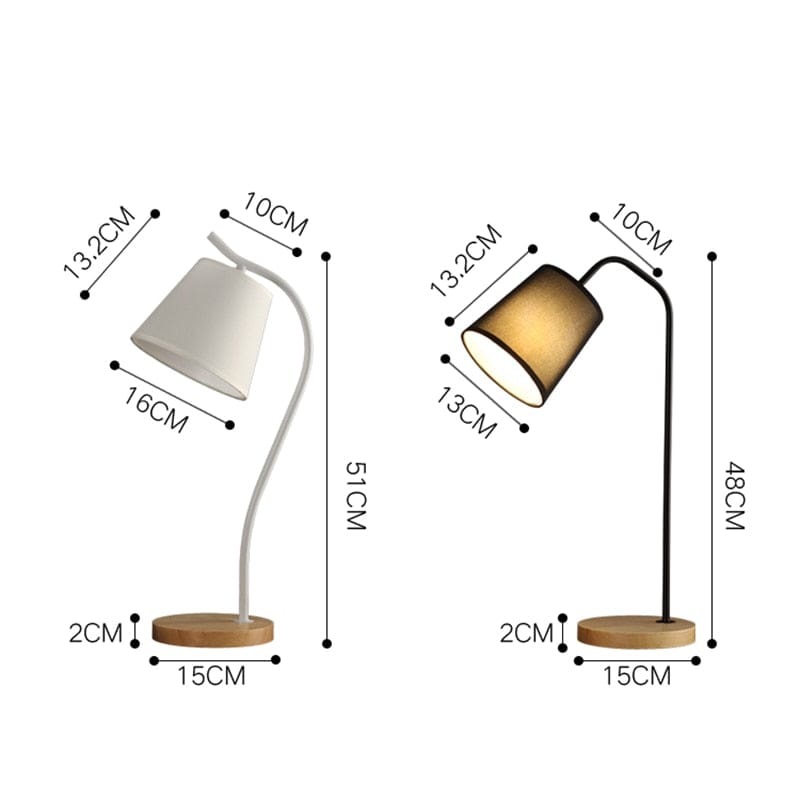 Lampe de Chevet Scandinave Bois - Cara Au Bonheur la Lampe