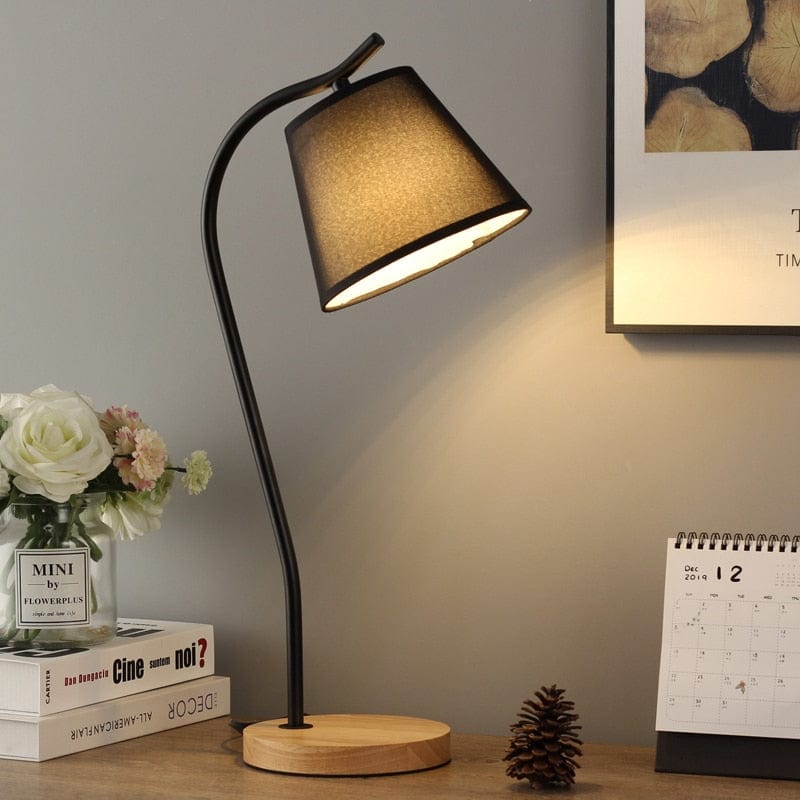 Lampe de Chevet Scandinave Bois - Cara Au Bonheur la Lampe