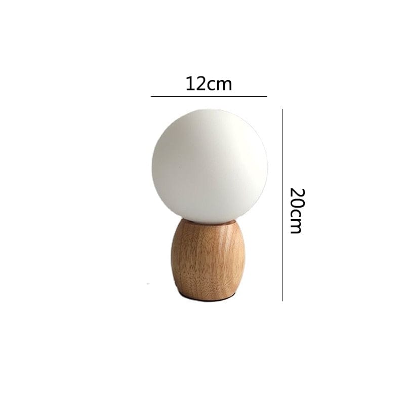 Lampe de Chevet Scandinave Bois - Nebu Au Bonheur la Lampe