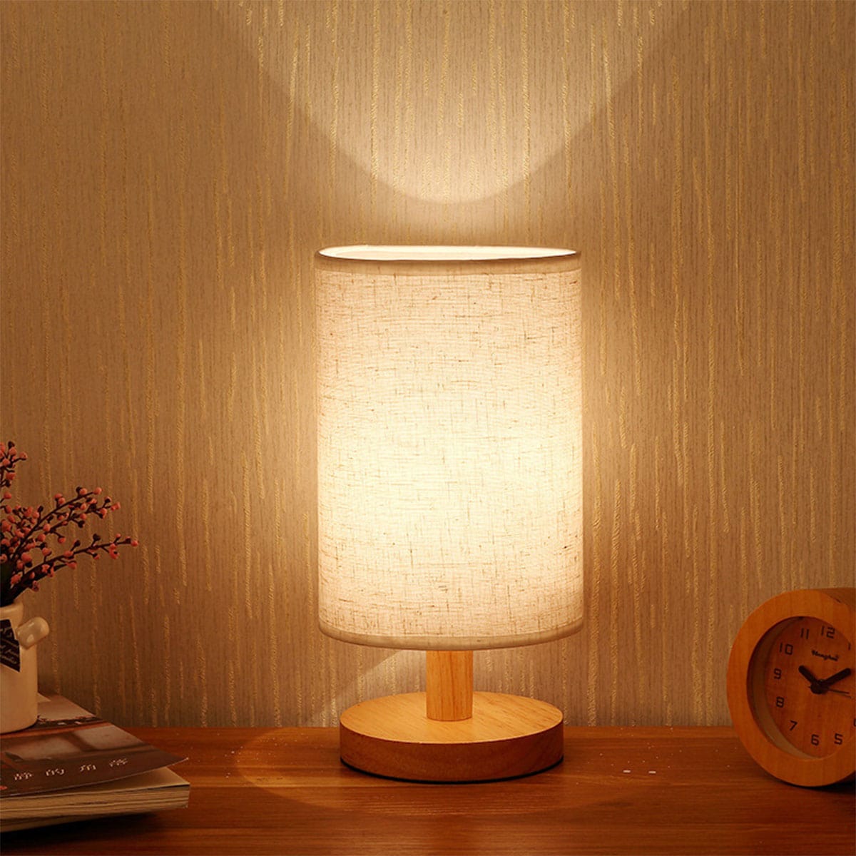 lampe de chevet bois scandinave – Ilodecor