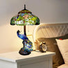 Lampe Tiffany - Paon Au Bonheur la Lampe