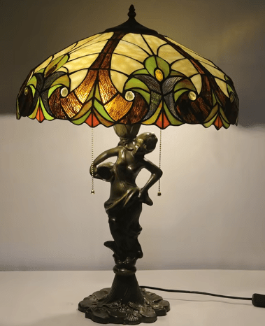 Lampe Tiffany Statuma Au Bonheur la Lampe