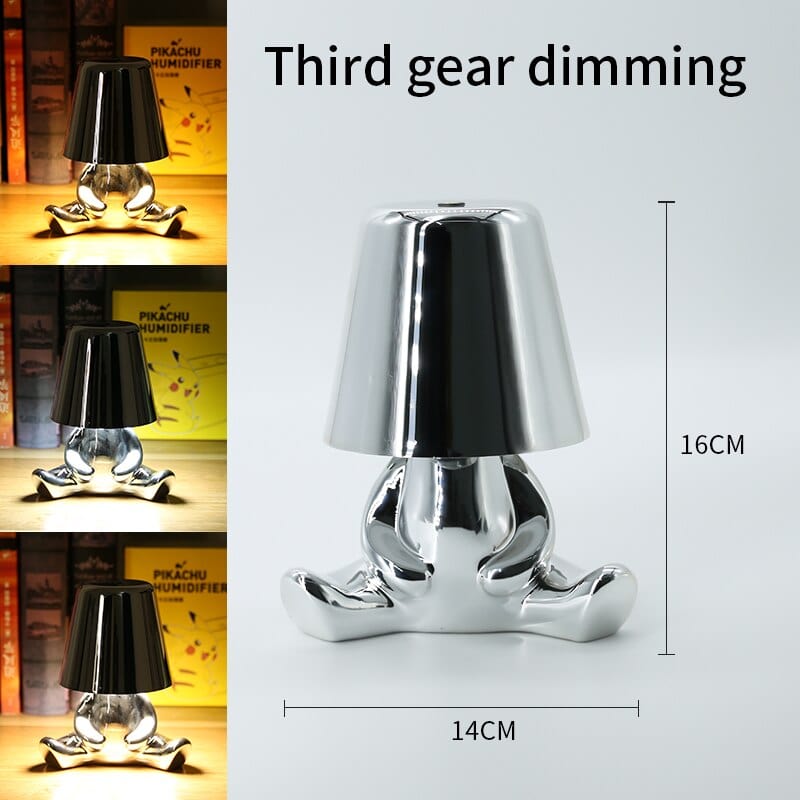 Monsieur Argent A Au Bonheur la Lampe