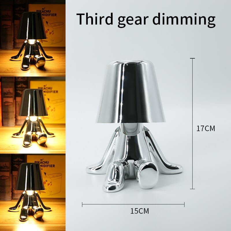 Monsieur Argent C Au Bonheur la Lampe