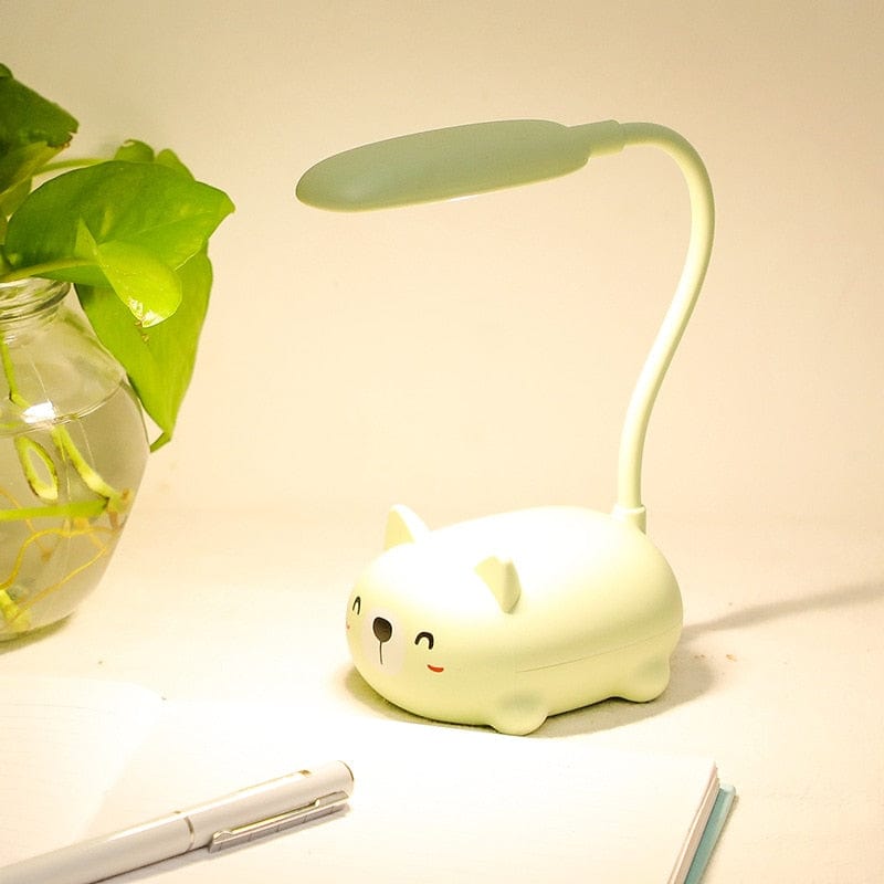 Ours Vert Au Bonheur la Lampe
