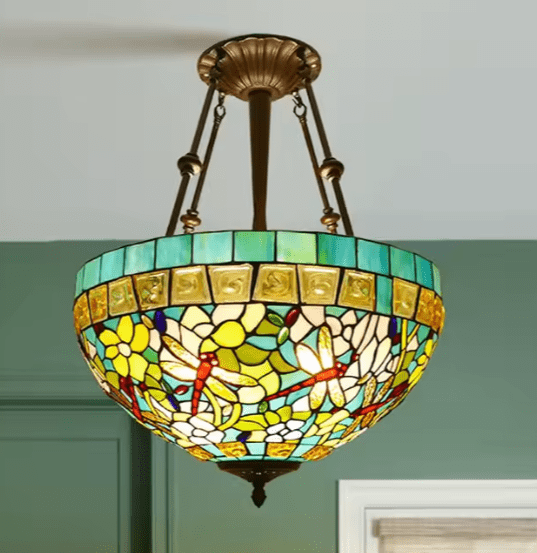 Plafonnier Tiffany - Arilla Au Bonheur la Lampe