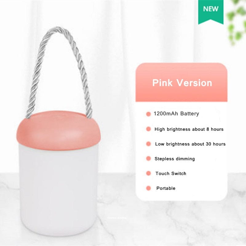Rose 1200mAh Au Bonheur la Lampe