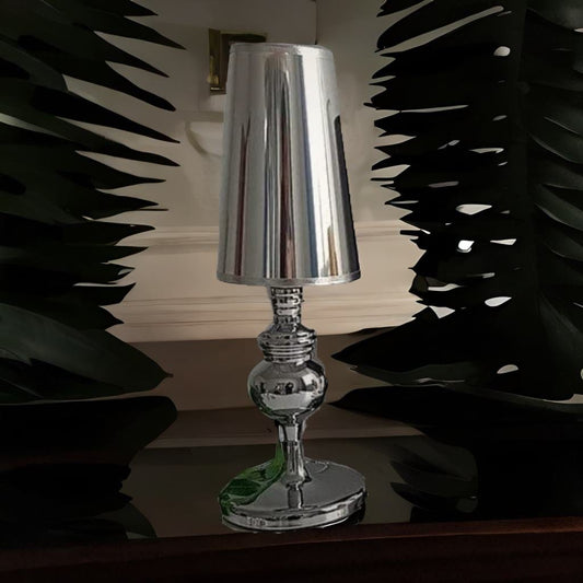 Silver / S / EU plug Au Bonheur la Lampe