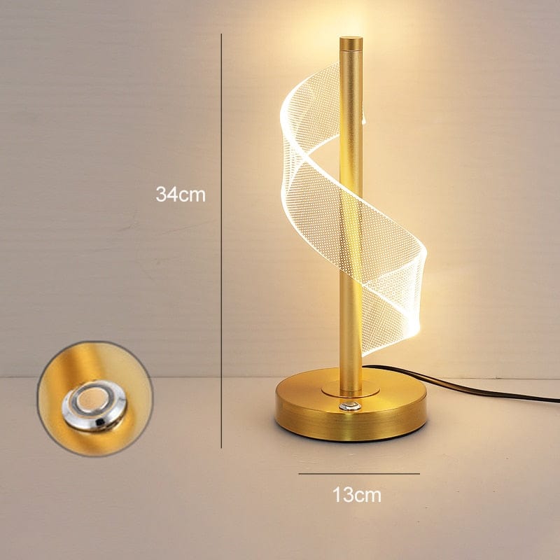 Touch Switch / 3 Light Color / EU Plug Au Bonheur la Lampe
