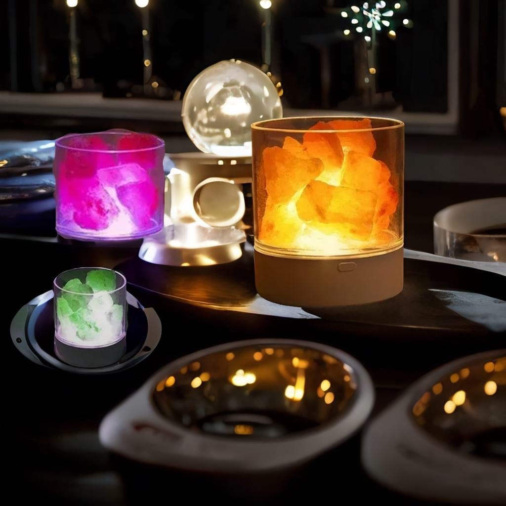USB Salt Lamp Au Bonheur la Lampe