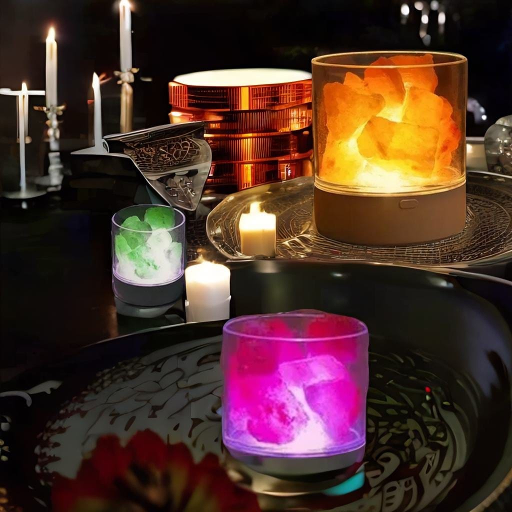 USB Salt Lamp Au Bonheur la Lampe