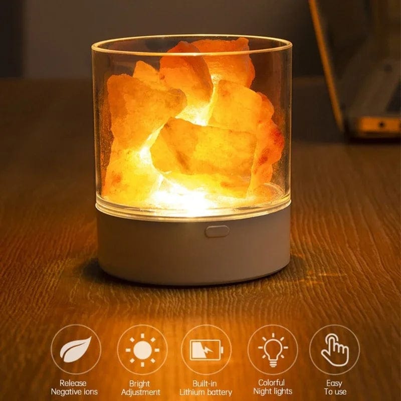 USB Salt Lamp Au Bonheur la Lampe