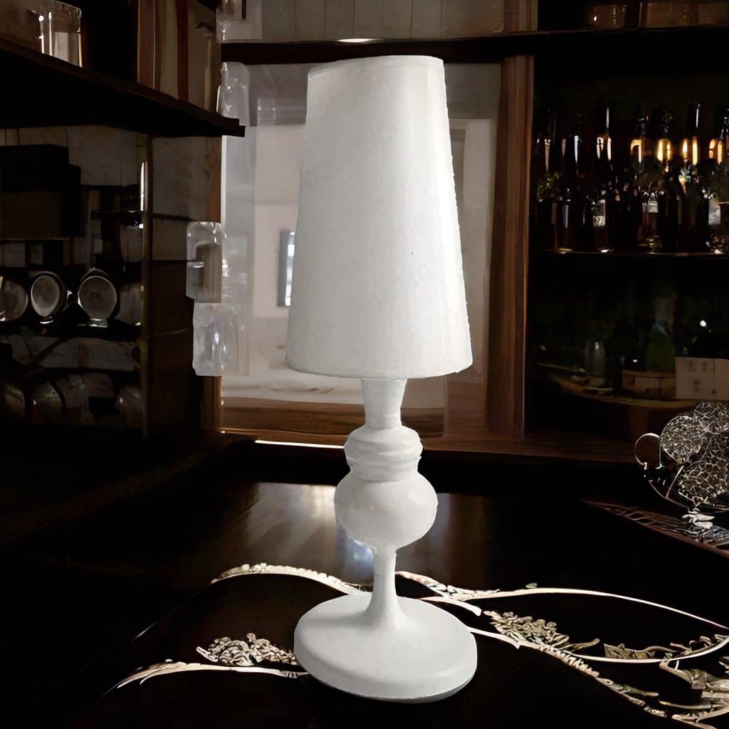 White / S / EU plug Au Bonheur la Lampe