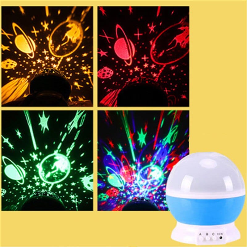 Lampe de Chevet Ronde Enfant - Veila YZ-Bleu Au Bonheur la Lampe